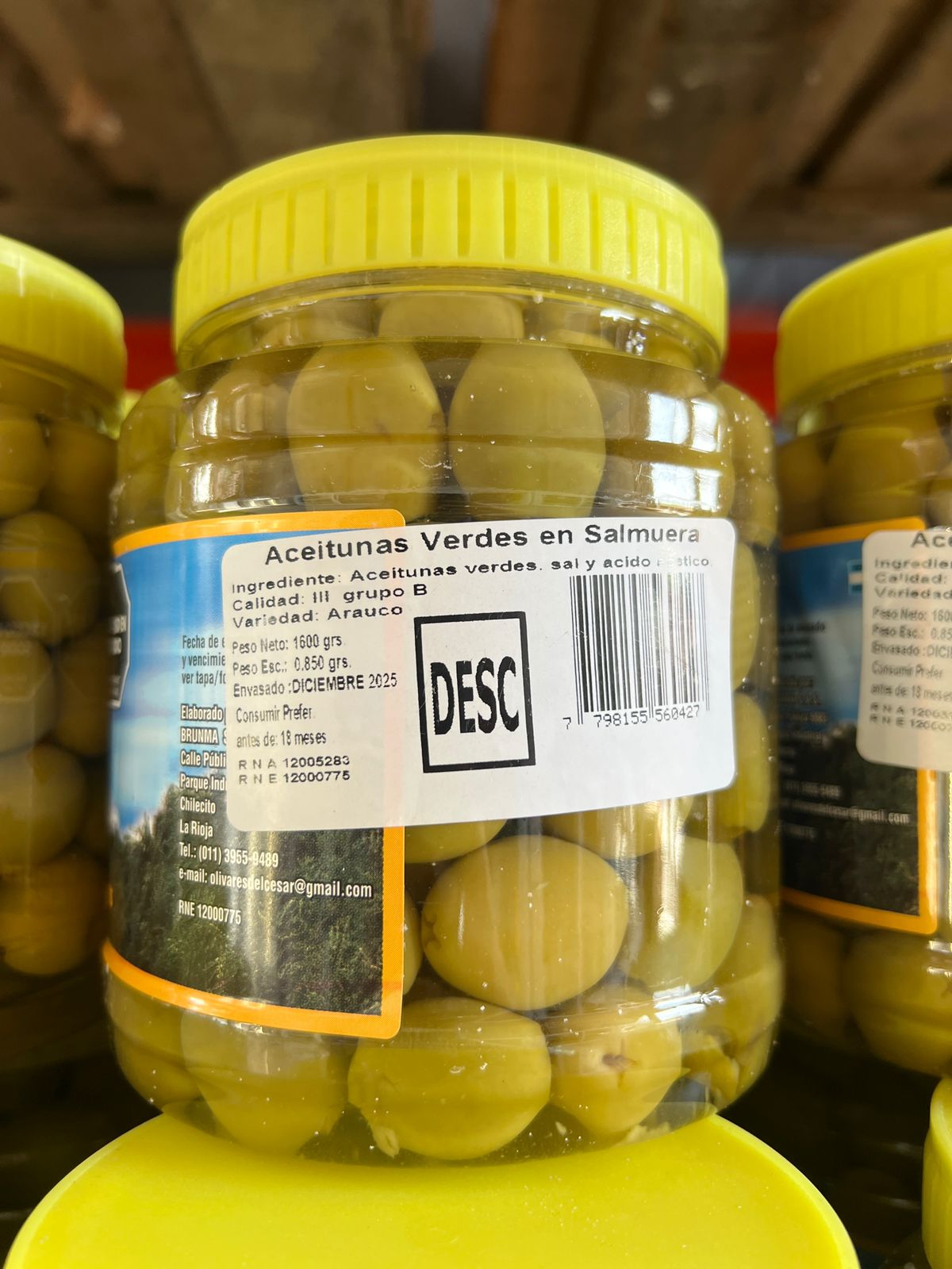 Ace Ver DES x1kg - Olivares del Cesar